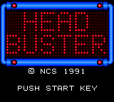 Заставка игры Head Buster